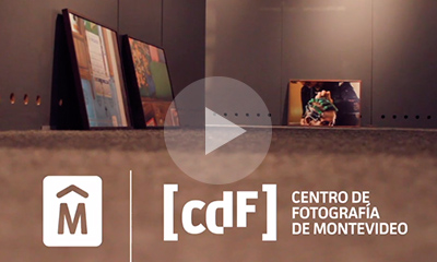 Montaje de la muestra Cuñadas de Franco Verdoia en el CDF Montevideo